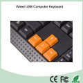 ABS Materials Laser Printing Ultra Silent Office PC Keyboard (KB-1688-O)